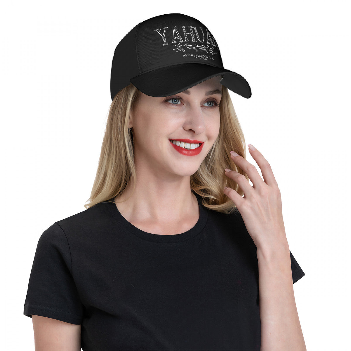 Yahuah-Name Above All Names 01-01 Designer Curved Brim Baseball Cap