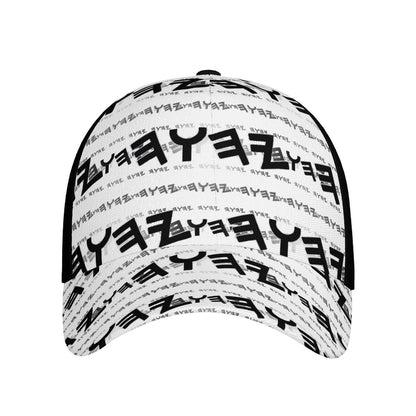 Most High God - Yahuah 01-01 White Designer Baseball Cap