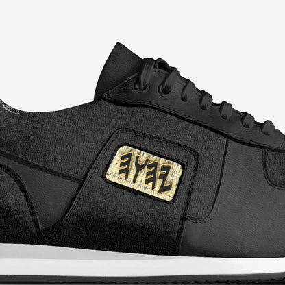 TETRA TILING (01) | Men's Genuine Italian Leather Retro Running Sneakers