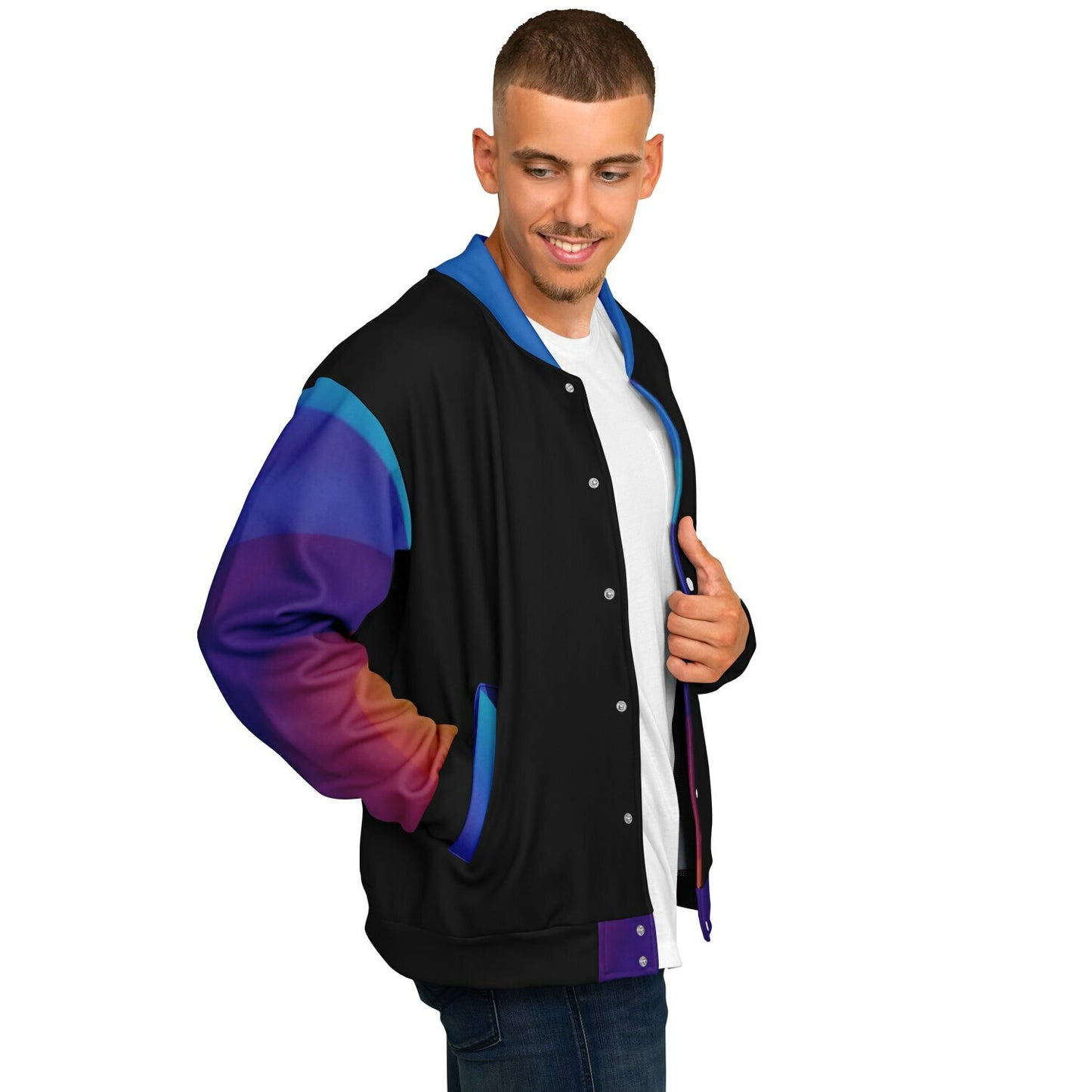 Yahuah-Tree of Life 01 Royal Designer Varsity Jacket