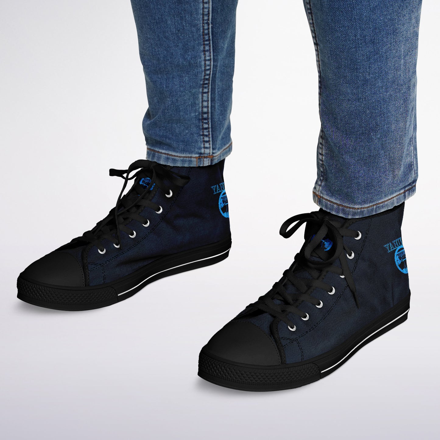 Yahuah-Tree of Life 02-02 Urban Peak Unisex High Top Canvas Sneakers