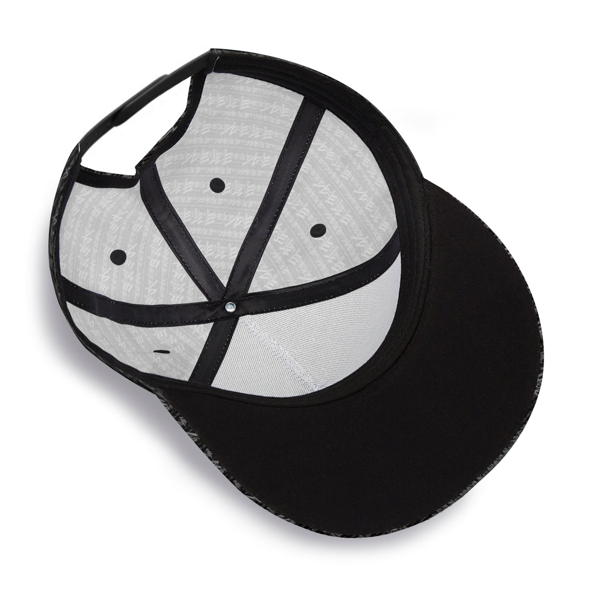 Yahuah Logo 01-02 Designer Flat Brim Baseball Cap