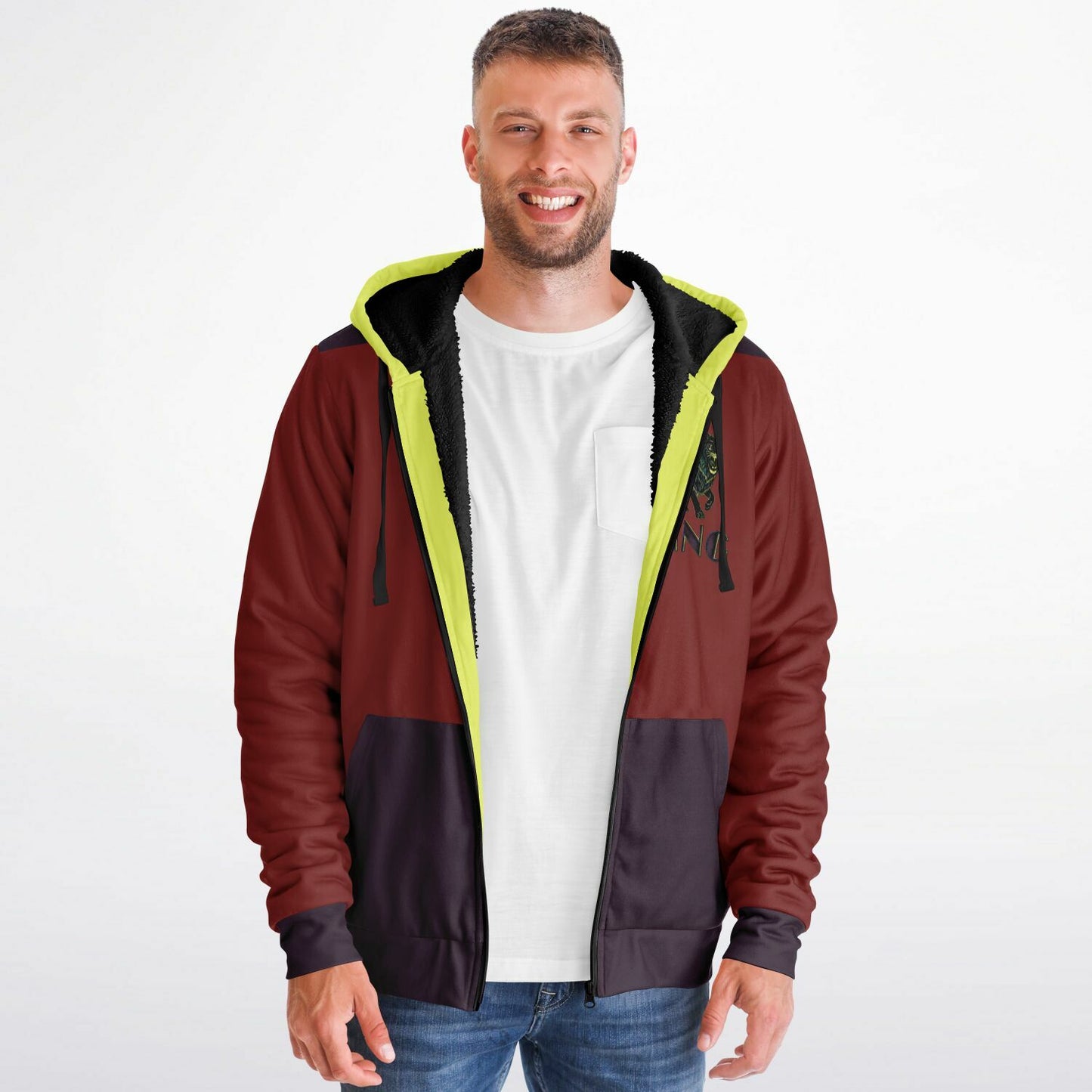 KING 01-02 Men's Designer Microfleece Zip Hoodie