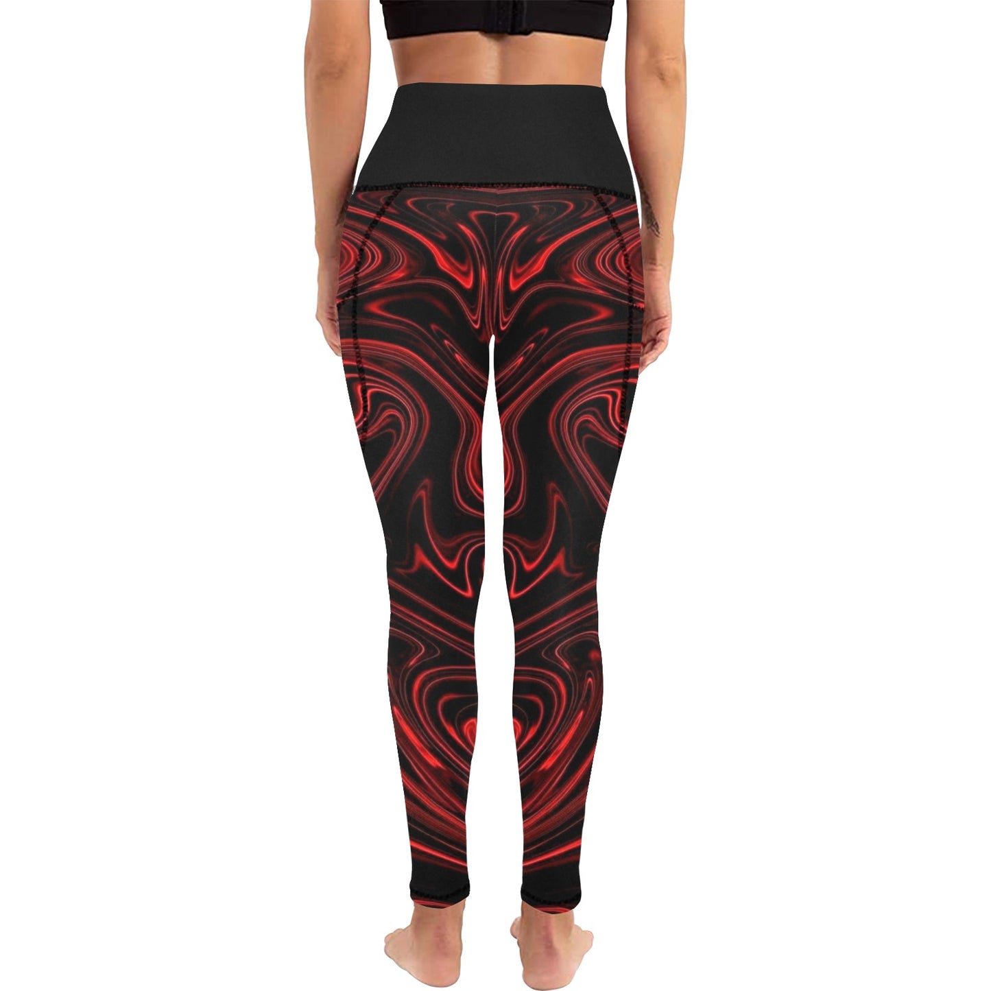 TRP Maze 01-01 Designer High Waist Leggings with Pockets