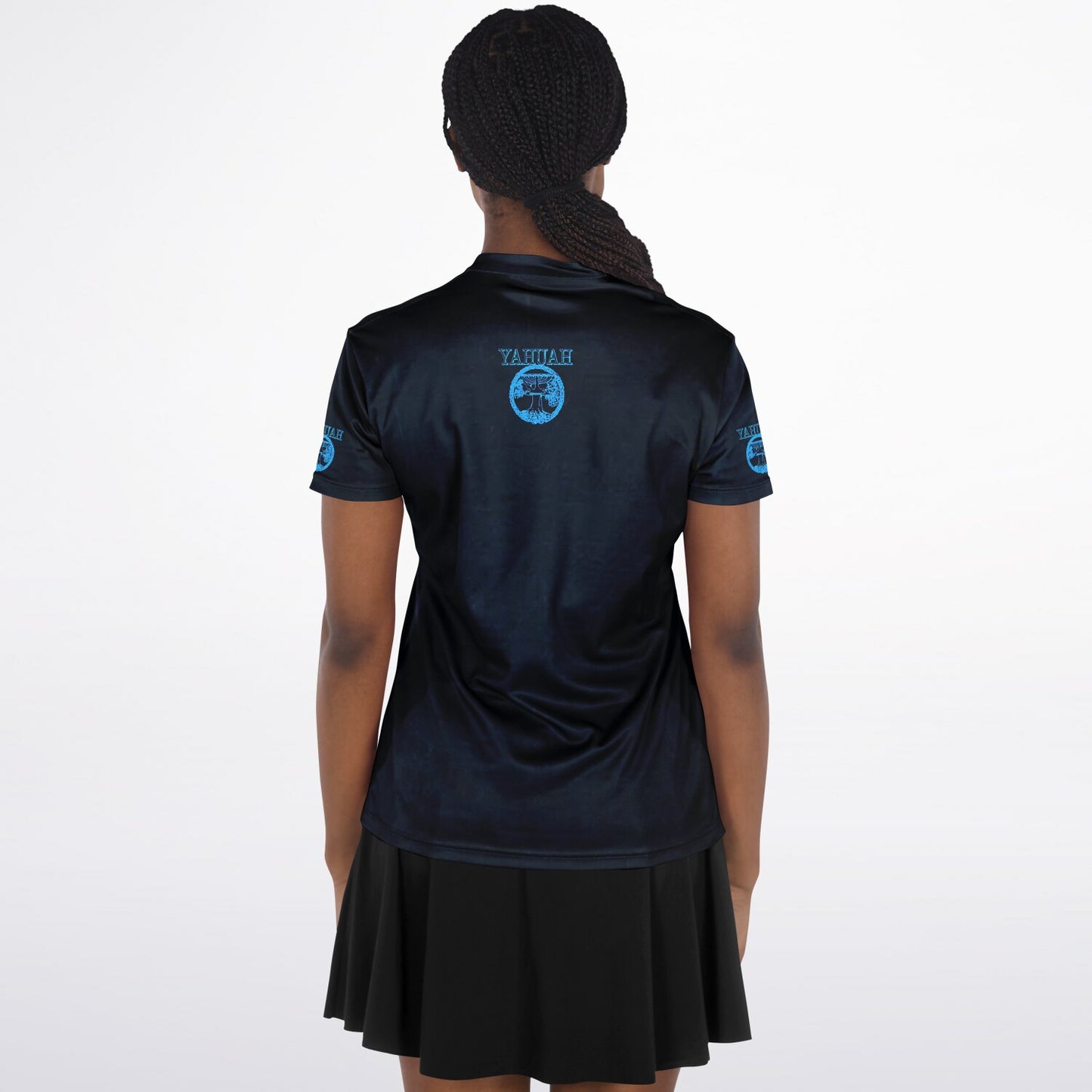 Yahuah-Tree of Life 02-02 Designer Notch Neck T-shirt