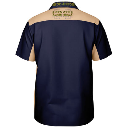 Born Again Hebrew 01-01 Designer Spread Collar Shirt