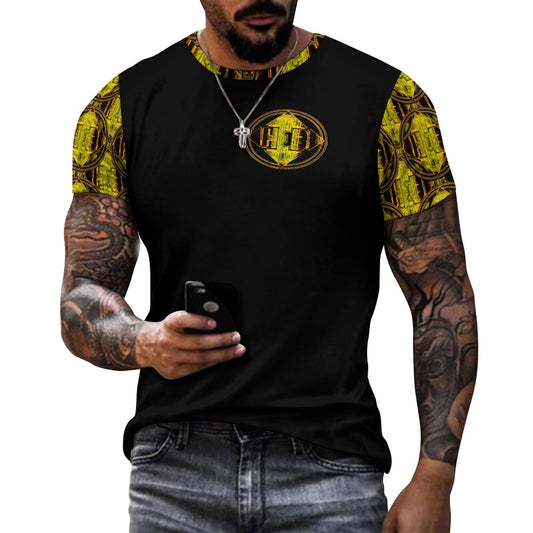 Hebrew World 02-01 Men's Designer Cotton T-shirt (5 colors)