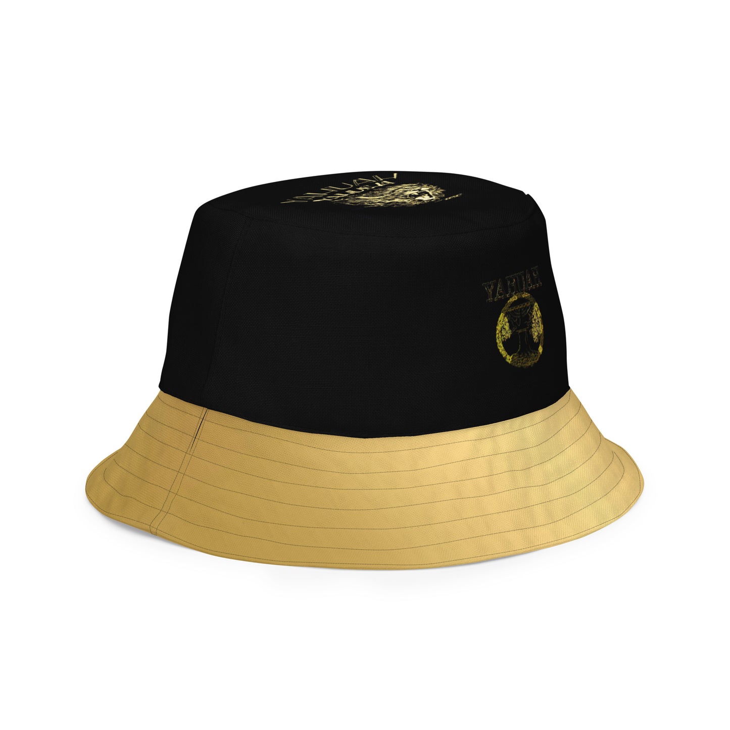 Yahuah Yahusha 01-05 Designer Reversible Bucket Hat