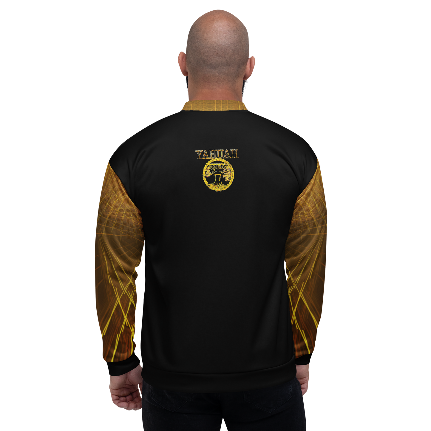Yahuah-Tree of Life 02-03 Voltage Designer Unisex Bomber Jacket