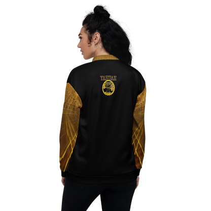 Yahuah: Tree of Life (02-02) - The Firmament Radiance | Unisex Bomber Jacket