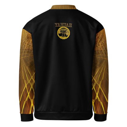 Yahuah: Tree of Life (02-02) - The Firmament Radiance | Unisex Bomber Jacket
