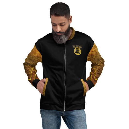 Yahuah-Tree of Life 02-03 Voltage Designer Unisex Bomber Jacket
