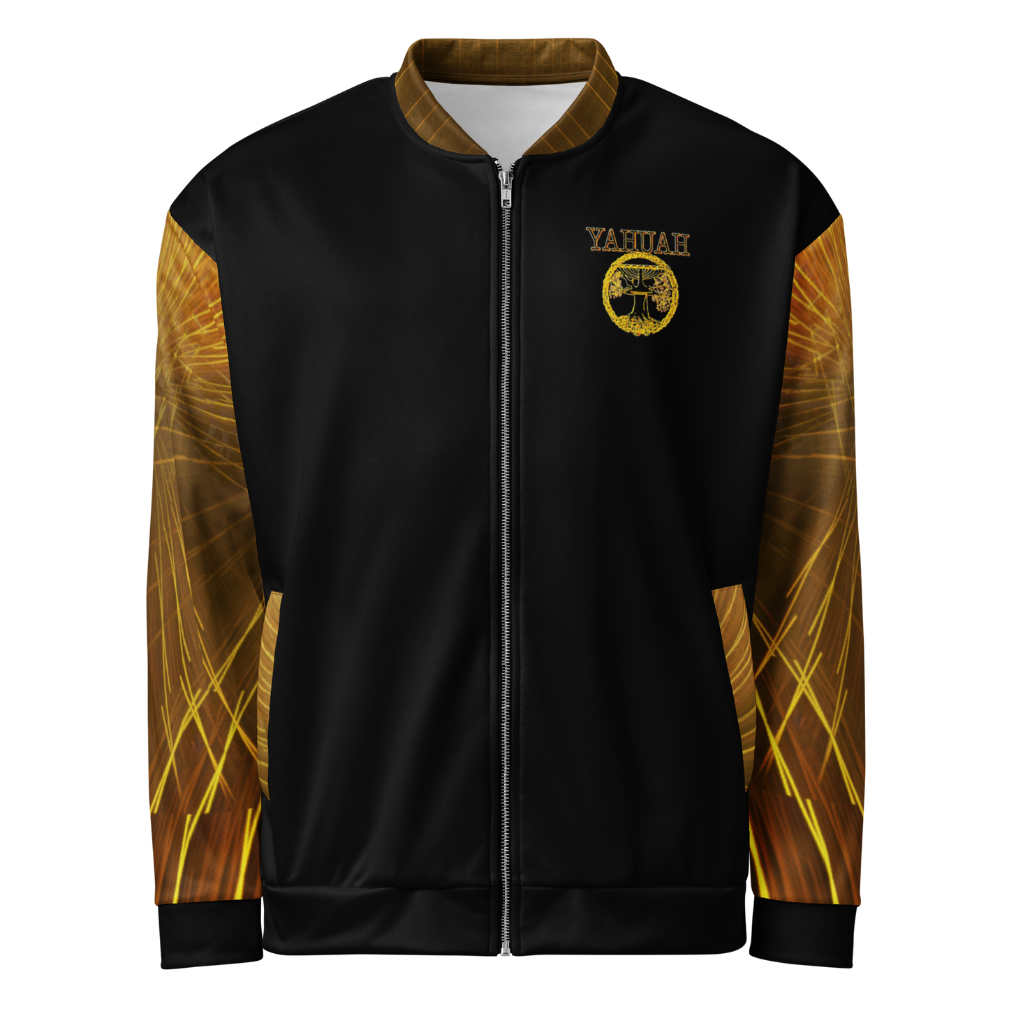 Yahuah-Tree of Life 02-03 Voltage Designer Unisex Bomber Jacket