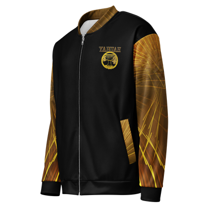 Yahuah: Tree of Life (02-02) - The Firmament Radiance | Unisex Bomber Jacket