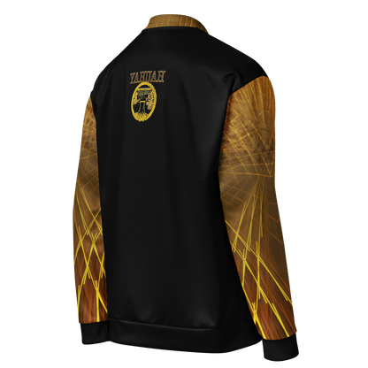 Yahuah: Tree of Life (02-02) - The Firmament Radiance | Unisex Bomber Jacket