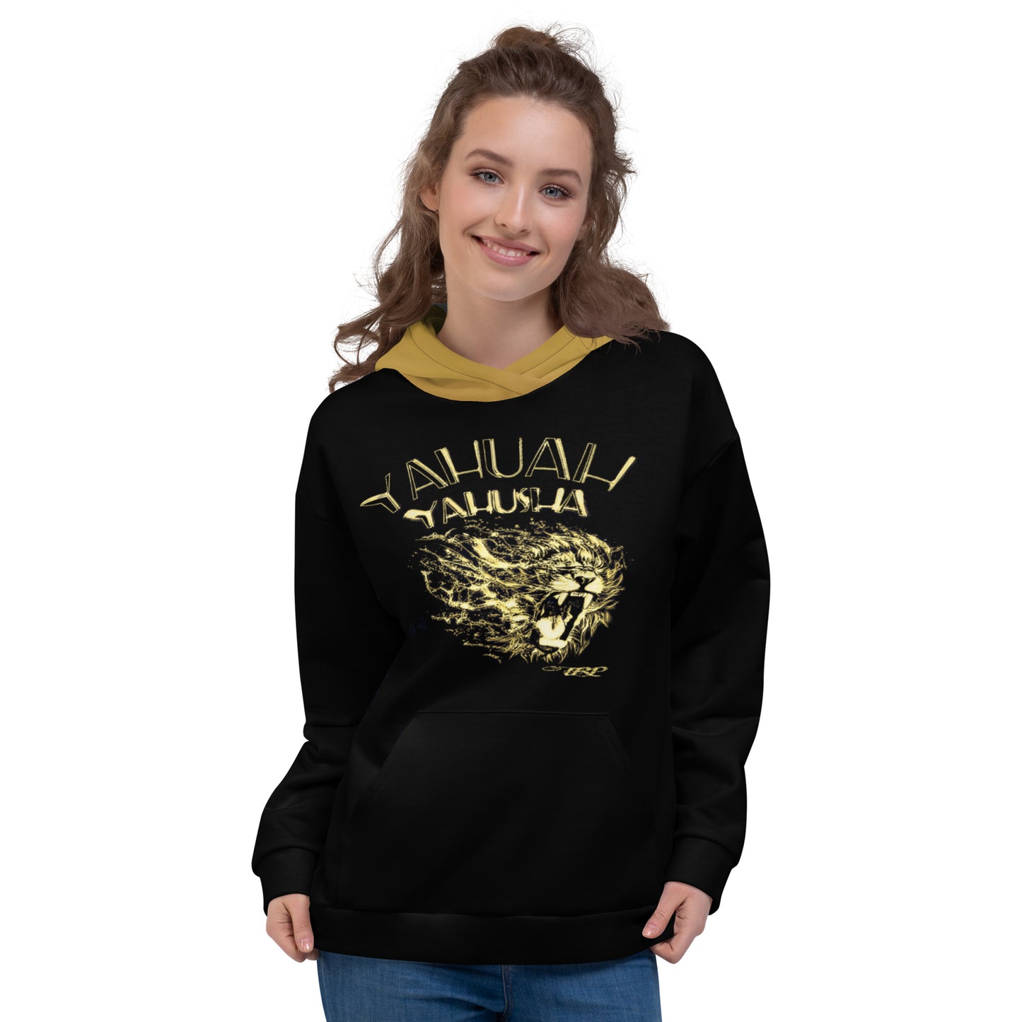 Yahuah Yahusha 01-05 Designer Unisex Pullover Hoodie