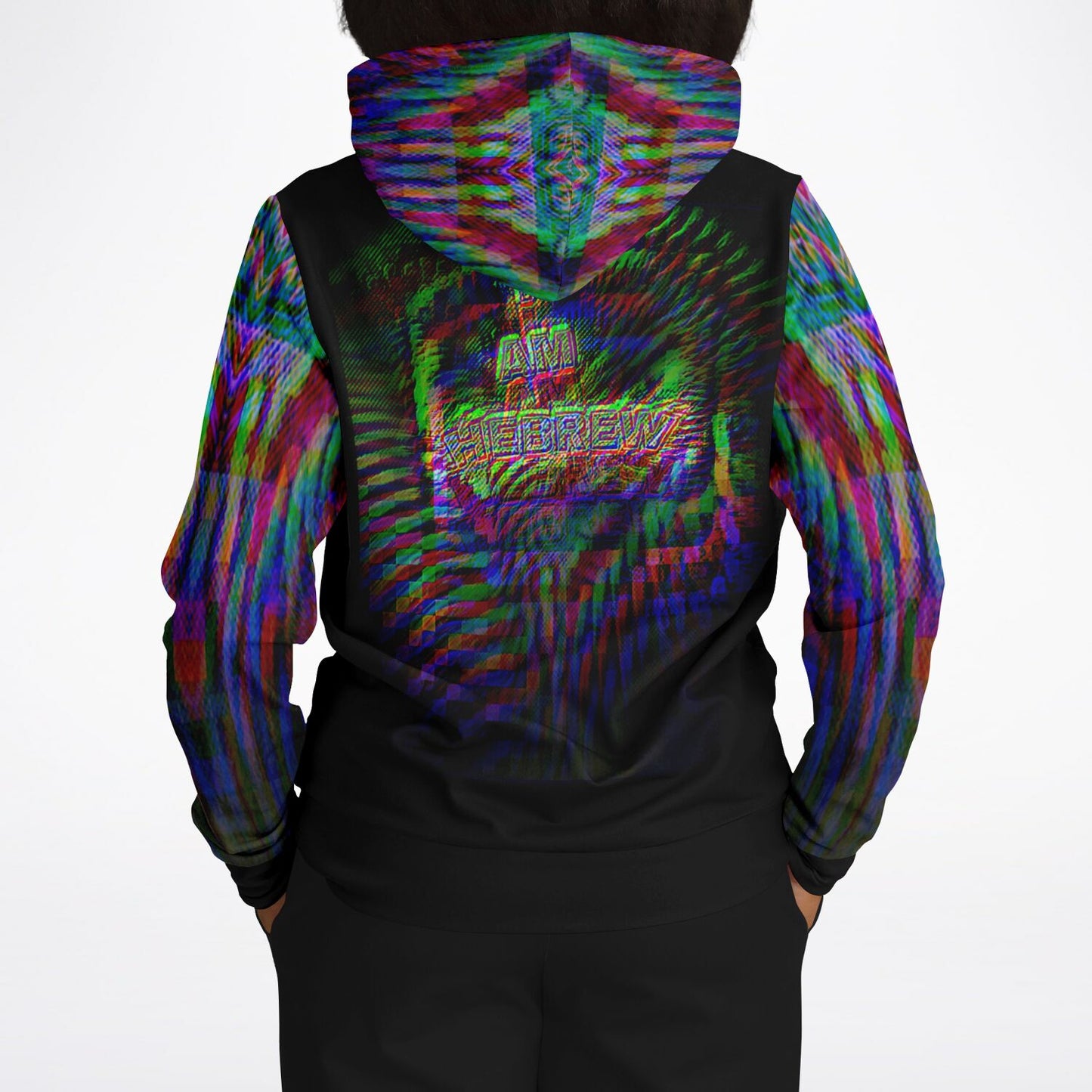 SOY HEBREO 01-01 Diseñador Atlético Sudadera con capucha unisex 