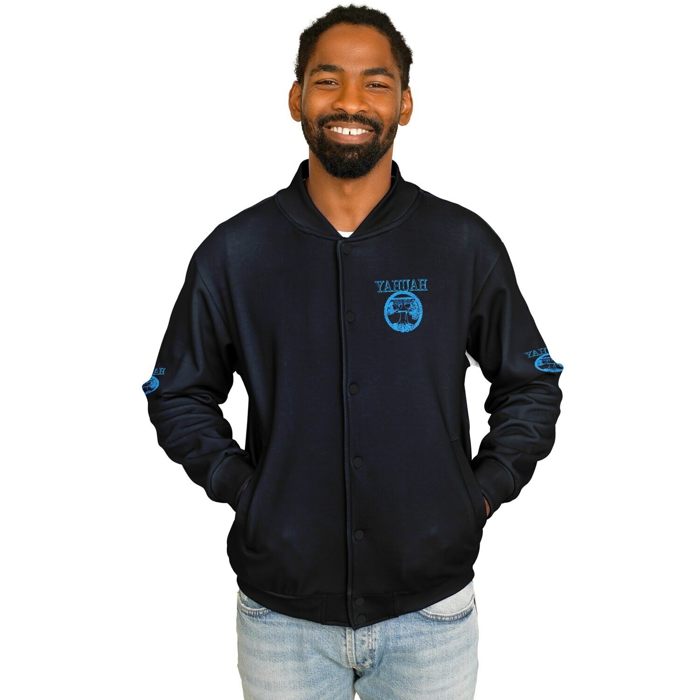 Yahuah-Tree of Life 02-02 Designer Varsity Jacket