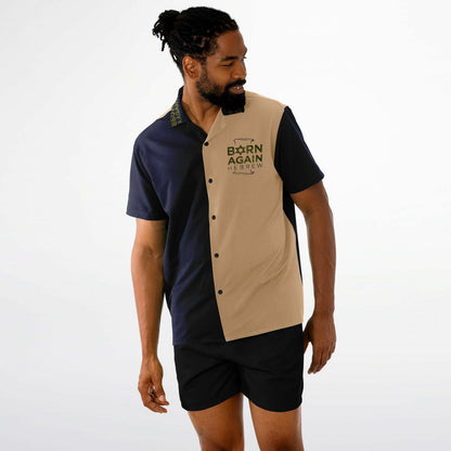 Born Again Hebrew 01-01 Designer Spread Collar Shirt