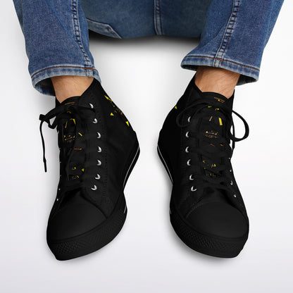 A-Team 02-01 Urban Peak Men High Top Canvas Sneakers