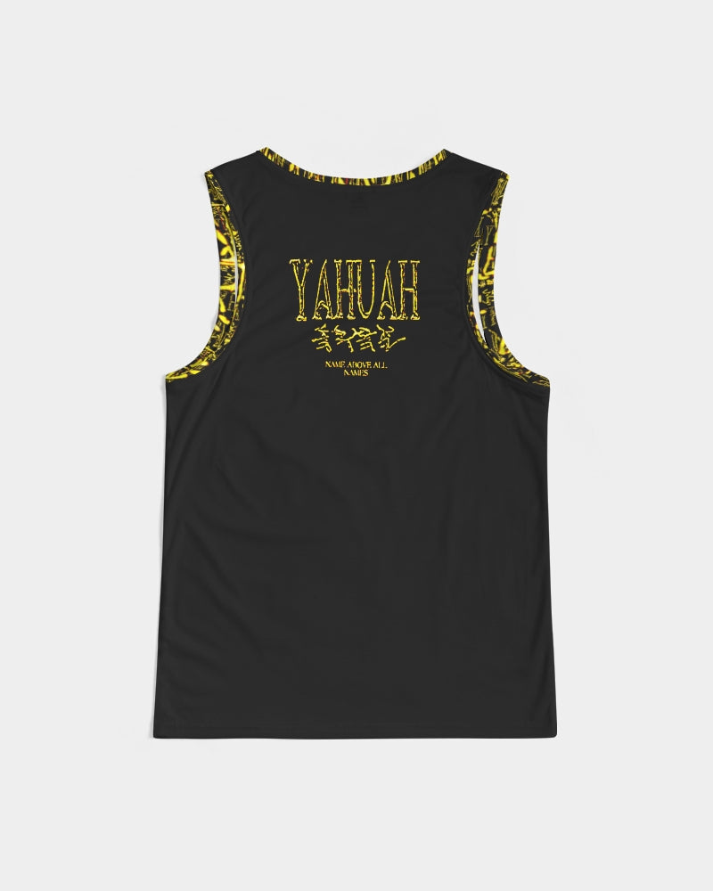 Yahuah-Name Above All Names 01-02 Men's Designer Sports Tank Top