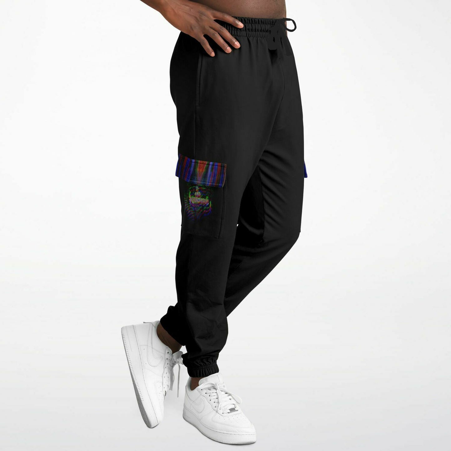 I AM HEBREW 01-01 Designer Athletic Cargo Unisex Sweatpants