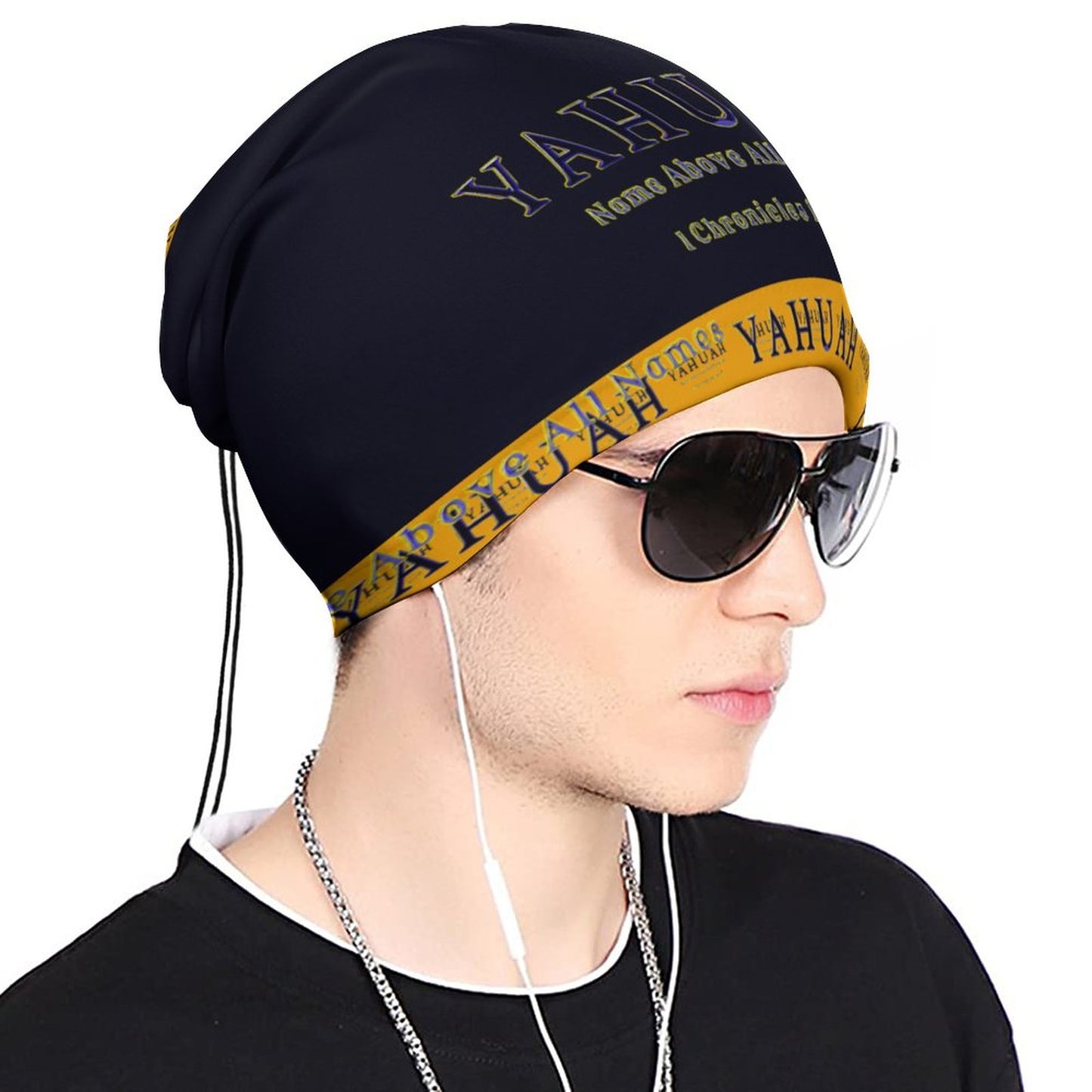 Yahuah-Name Above All Names 02-01 Designer Universal Neck Gaiter