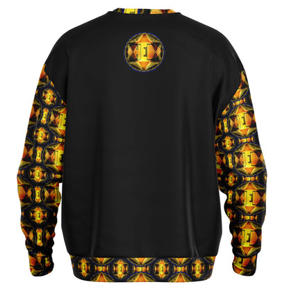 Hebrew World 01-02 Royal Radiance Heavyweight Oversized Unisex Sweatshirt