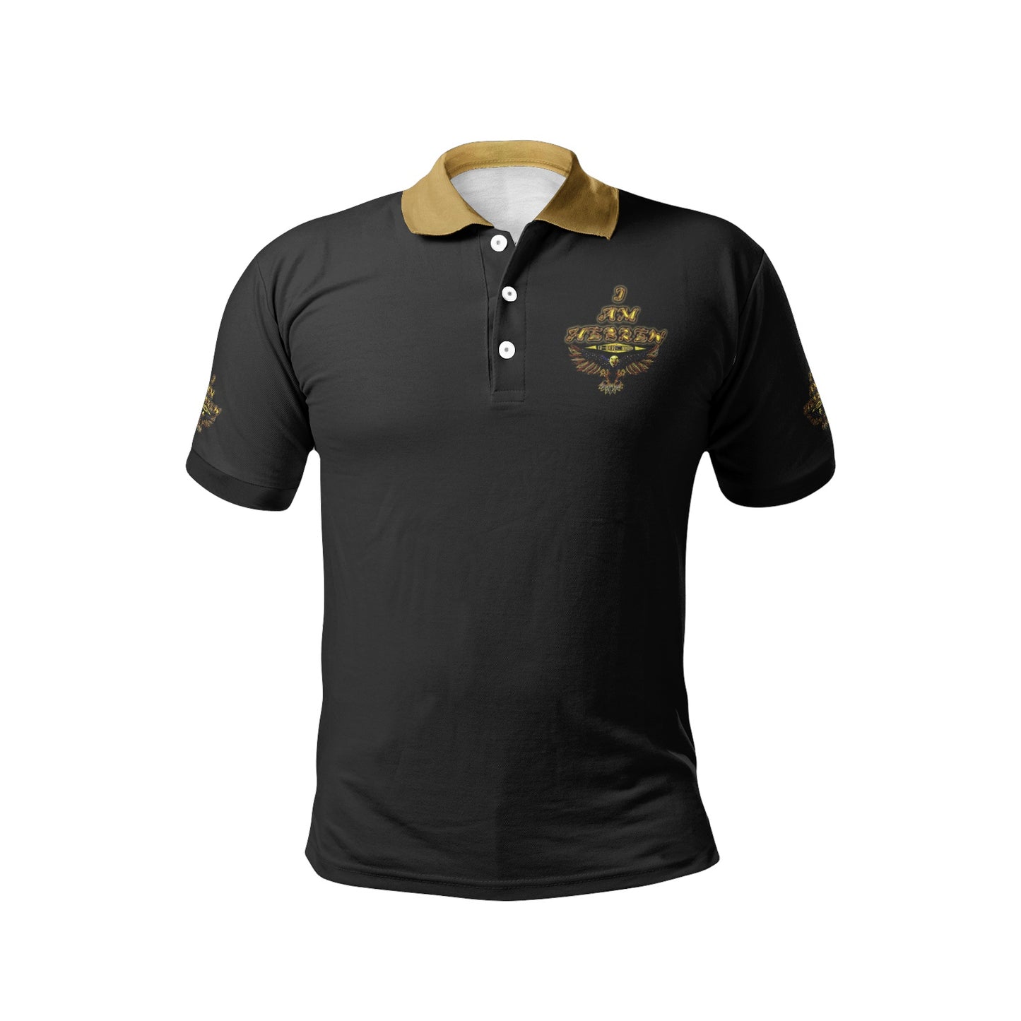 I AM HEBREW 02 Men's Designer Polo Shirt