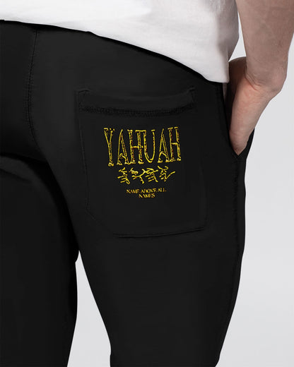 Yahuah: Name Above All Names (01-02) | Men's Premium Fleece Joggers