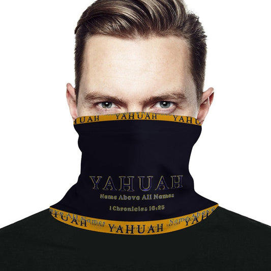 Yahuah-Name Above All Names 02-01 Designer Universal Neck Gaiter