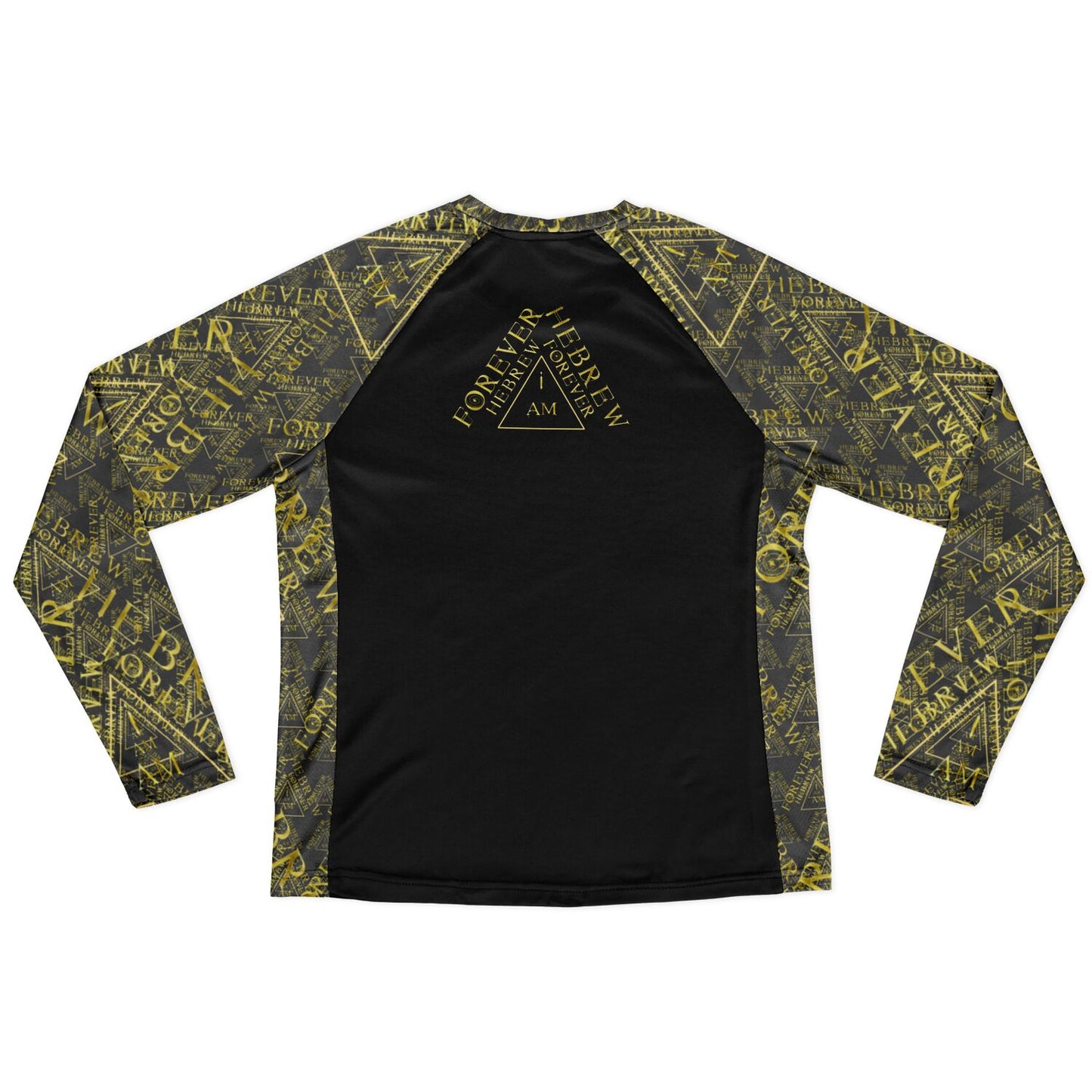 I AM HEBREW 03-01 Ladies Designer Long Sleeve Raglan T-shirt