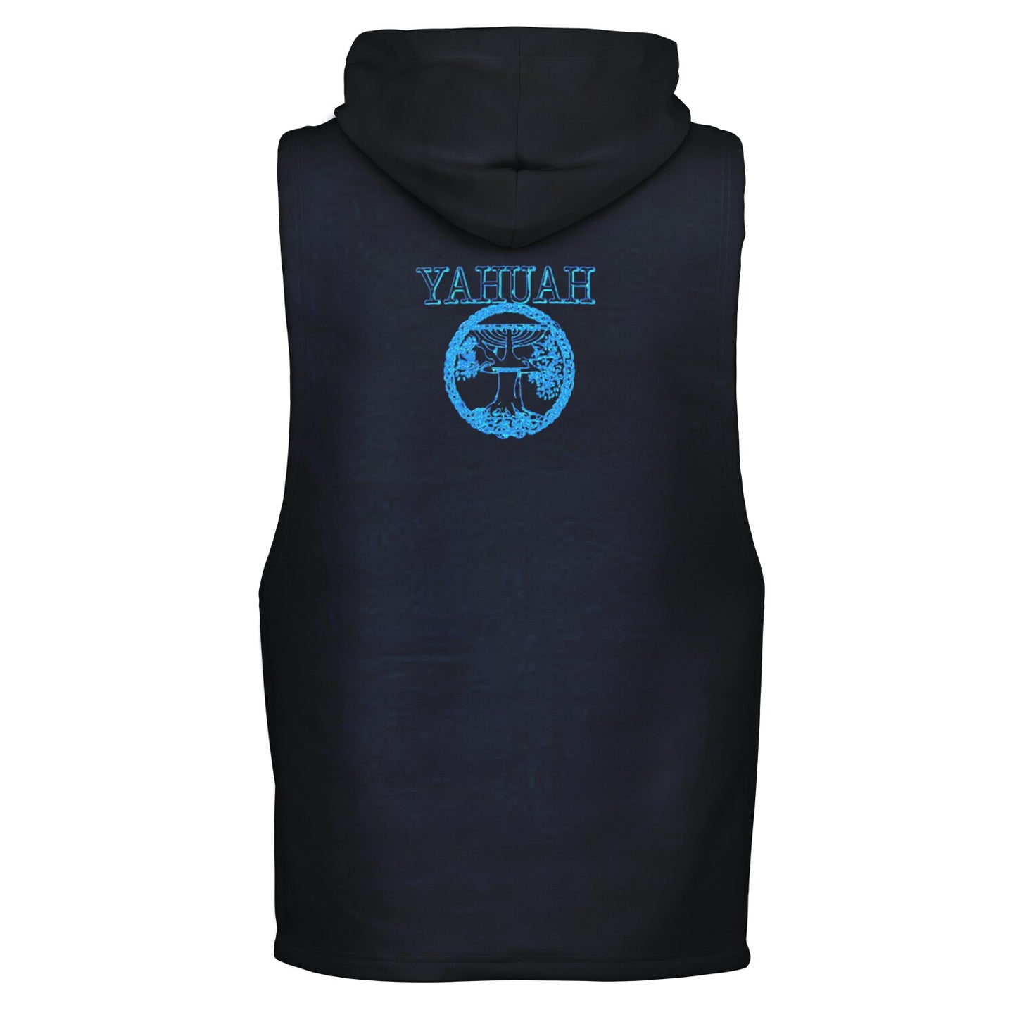 Yahuah-Tree of Life 02-02 Designer Athletic Drop Armhole Hoodie