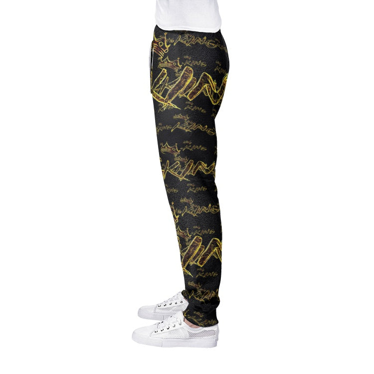 KING 01-01 Men's Designer Cotton Blend Joggers