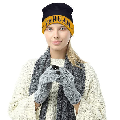 Yahuah-Name Above All Names 02-01 Designer Cuffed Beanie