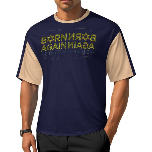 Born Again Hebrew 01-01 Designer Half Sleeve Cotton Unisex T-shirt
