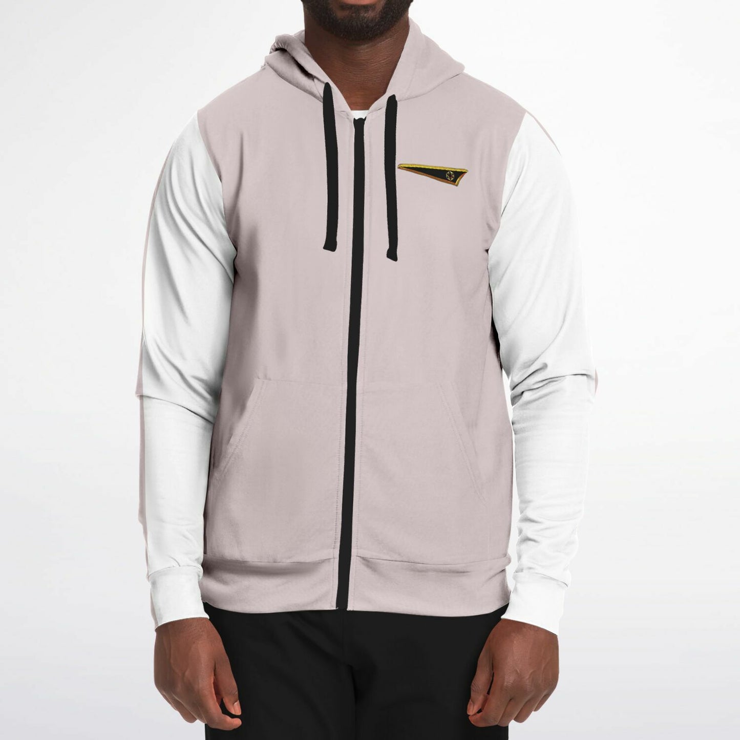 KINGZ 01-02 Men's Designer Athletic Full Zip Hoodie