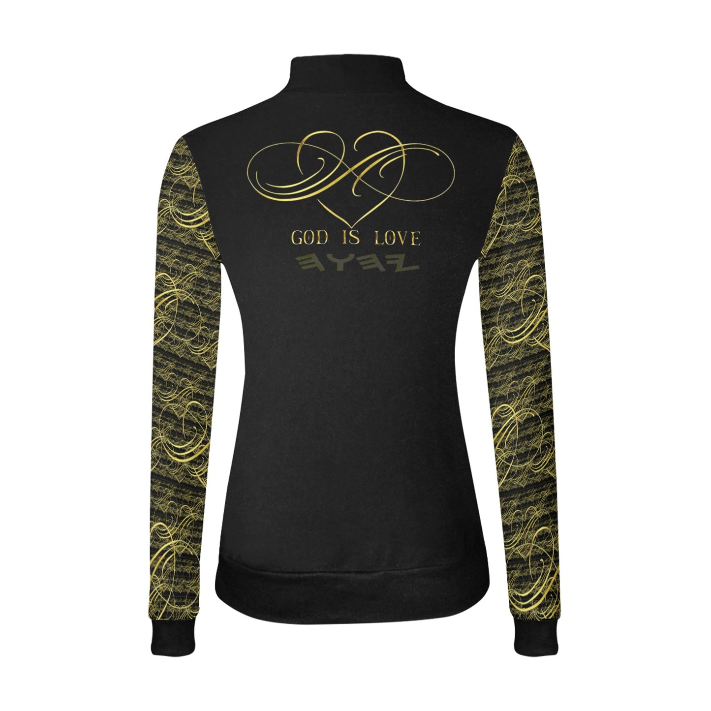 Truth Illustrated 04-01 Designer Mock Neck Slim Fit Sweatshirt