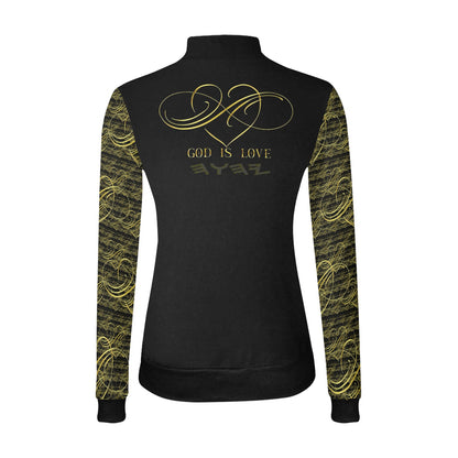Truth Illustrated 04-01 Designer Mock Neck Slim Fit Sweatshirt