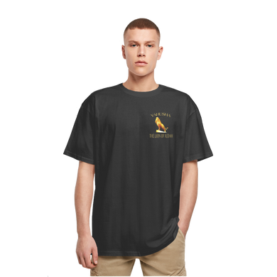 Yahusha-The Lion of Judah 01 Camiseta extragrande con hombros caídos de diseñador para hombre 