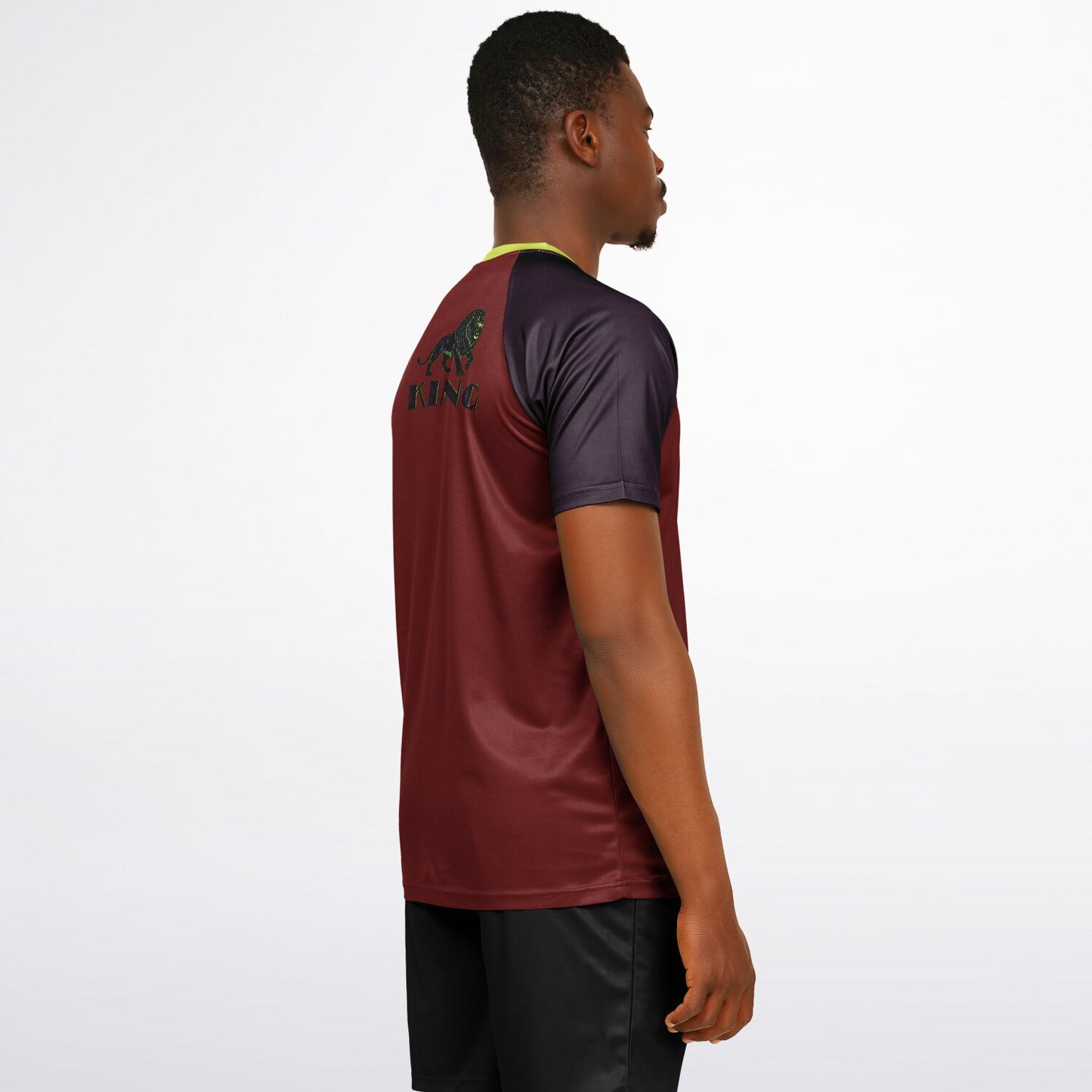 KING 01-02 Men's Designer Raglan T-shirt