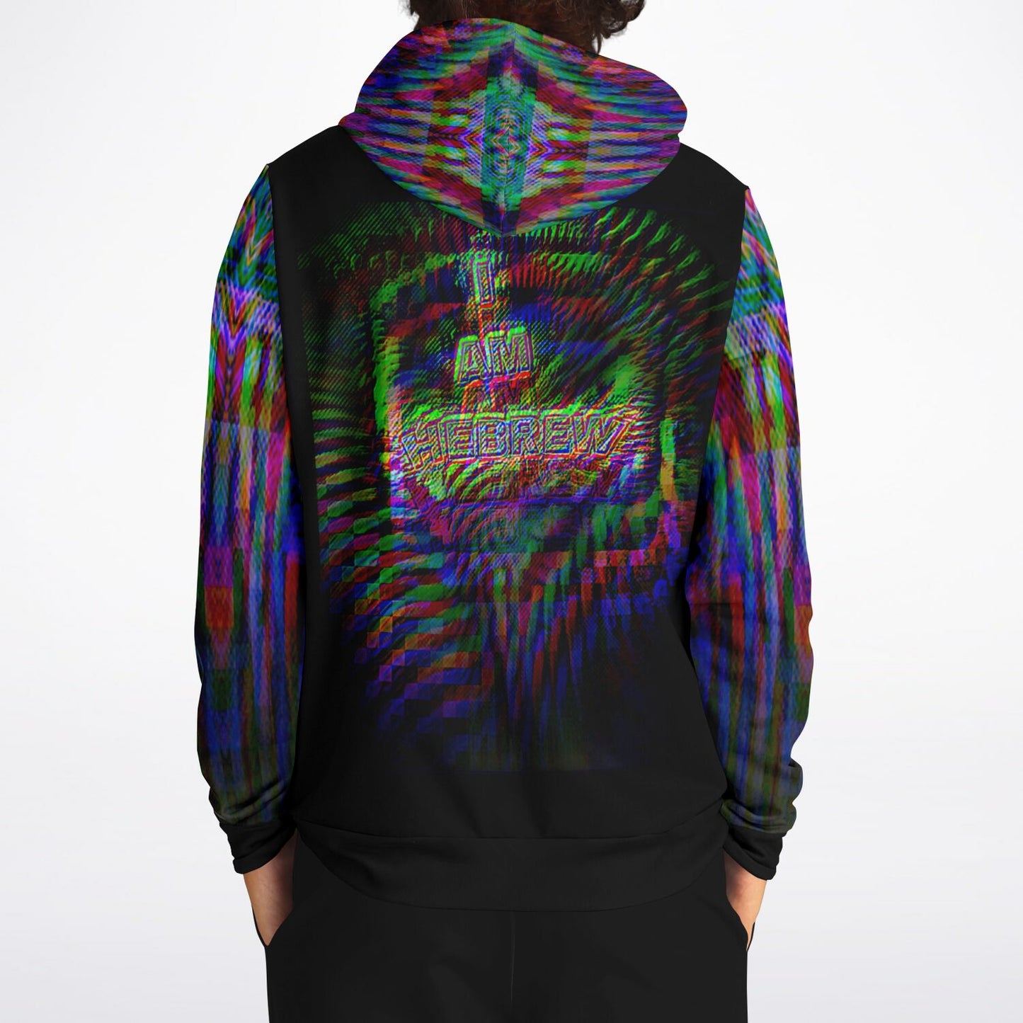 SOY HEBREO 01-01 Diseñador Atlético Sudadera con capucha unisex 