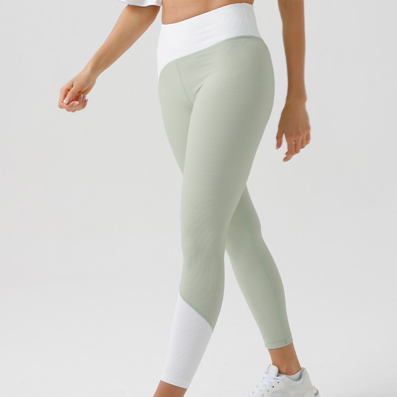 Environmental Regeneration Irregular High Waist Leggings (5 colors)