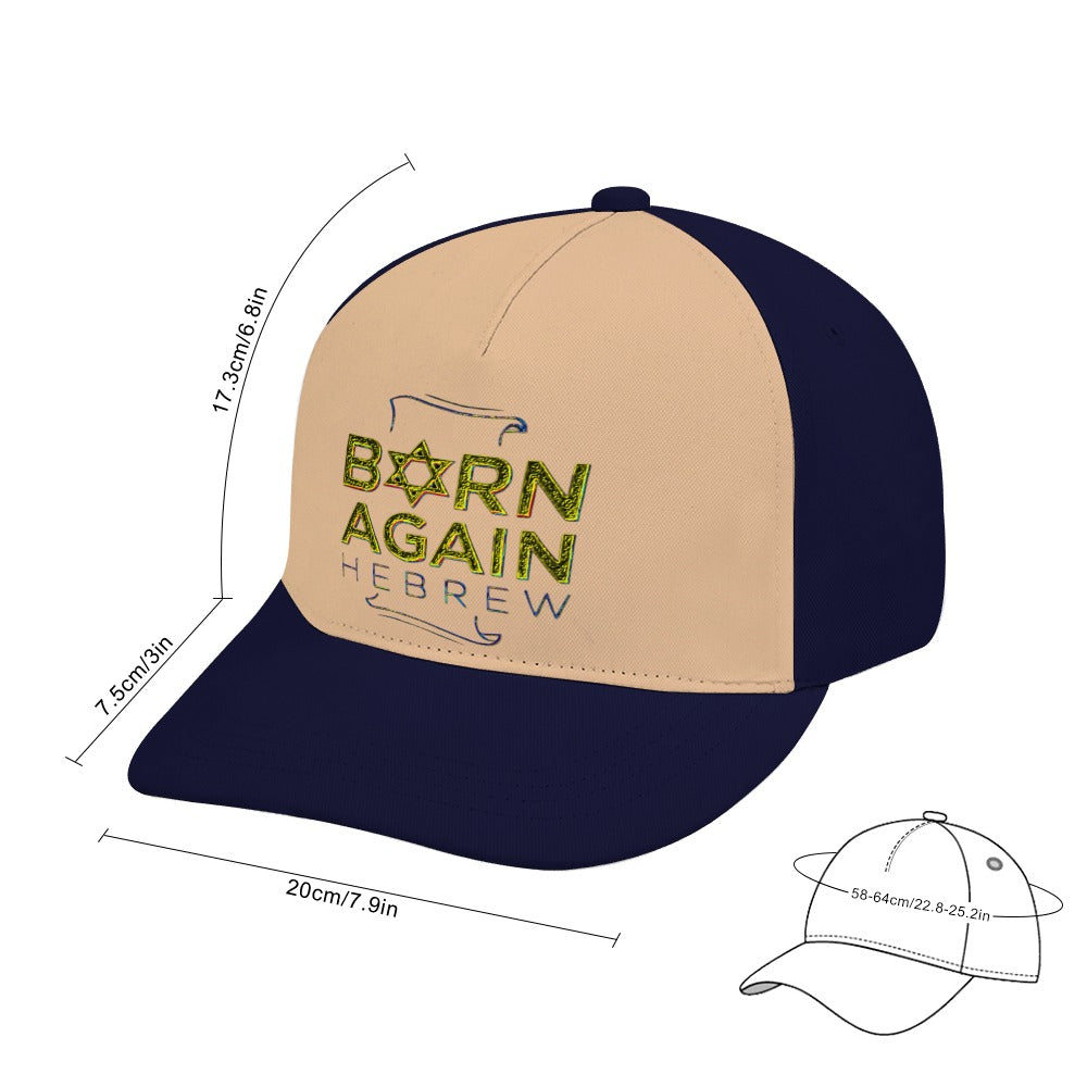 Born Again Hebrew 01-01 Designer Baseball Cap (4 styles)
