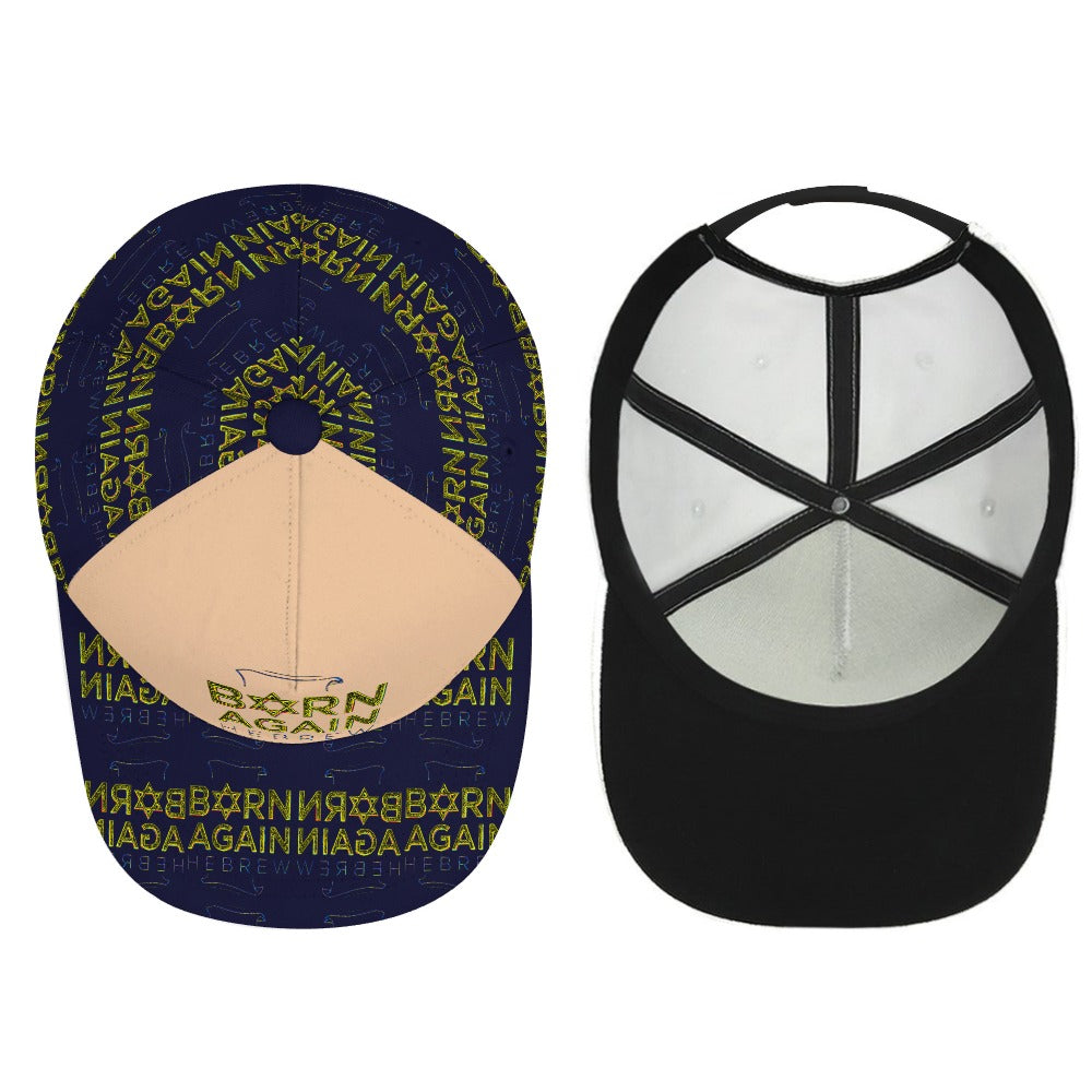 Born Again Hebrew 01-01 Designer Baseball Cap (4 styles)