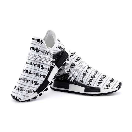 Most High God - Yahuah 01-01 White Lightweight Unisex Sneakers