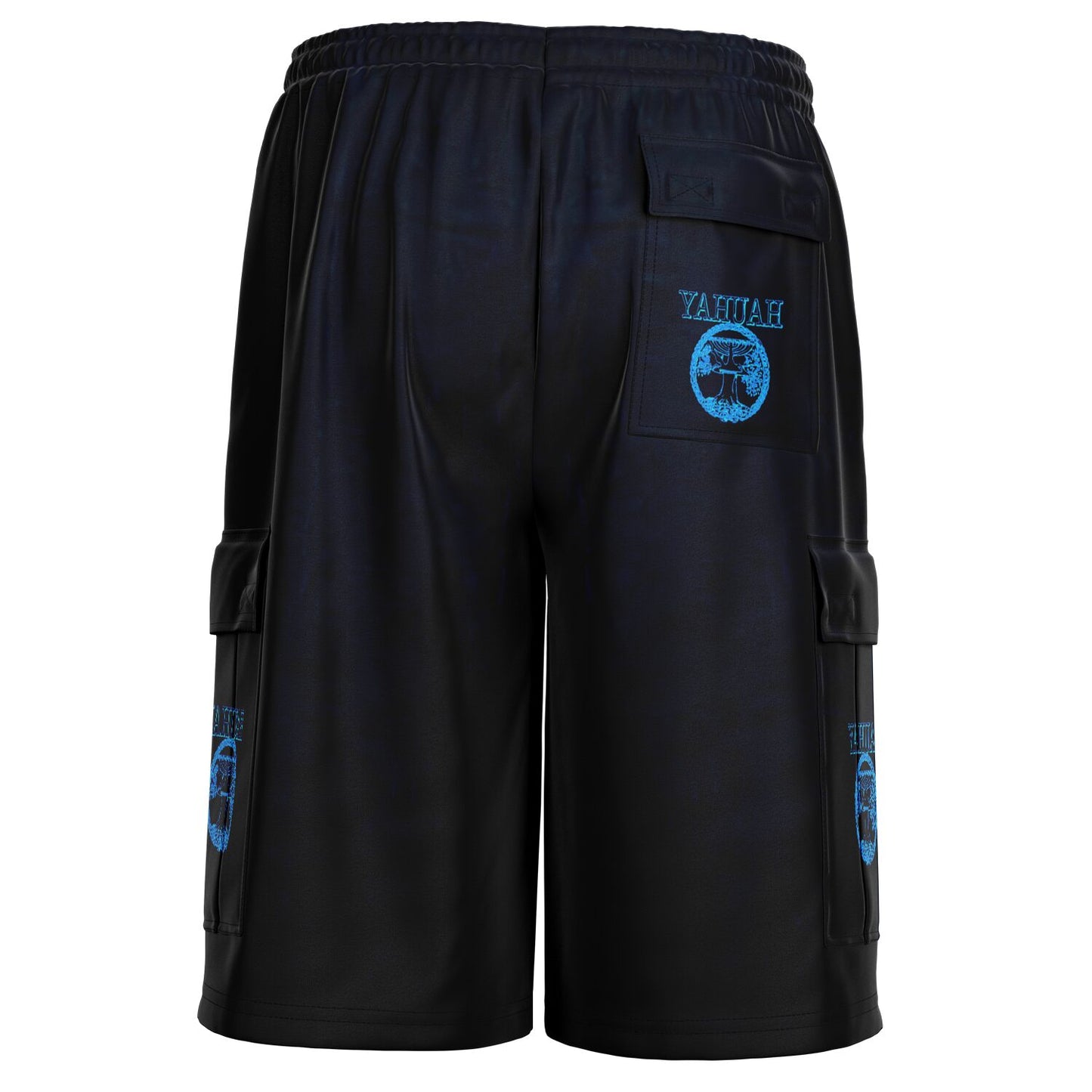 Yahuah-Tree of Life 02-02 Designer Unisex Heavyweight Cargo Shorts