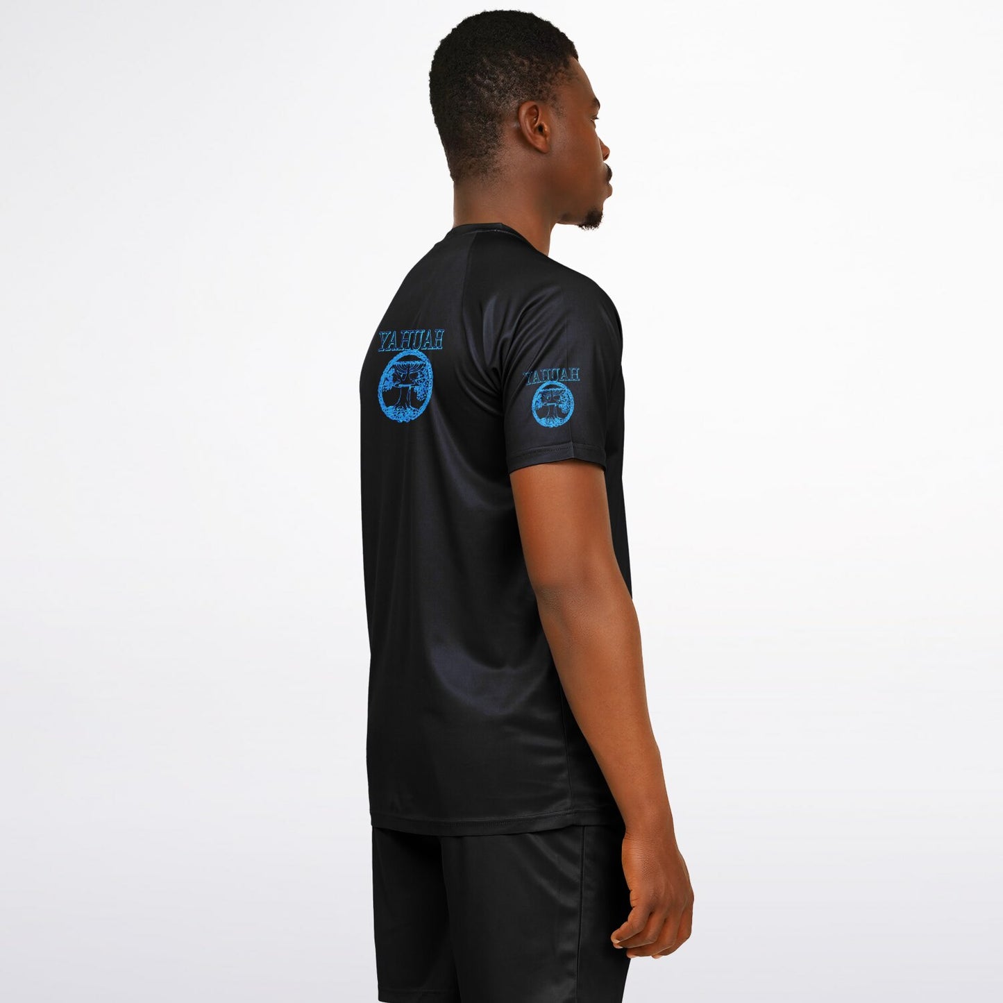 Yahuah-Tree of Life 02-02 Men's Designer Raglan T-shirt