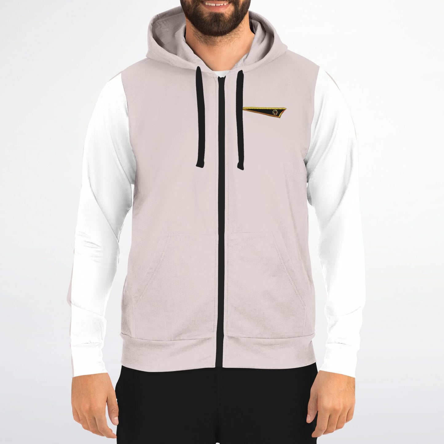 KINGZ 01-02 Men's Designer Athletic Full Zip Hoodie