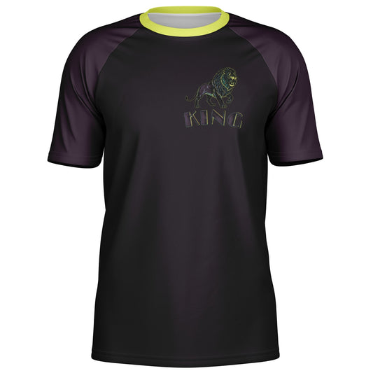 KING 01-01 Men's Designer Raglan T-shirt